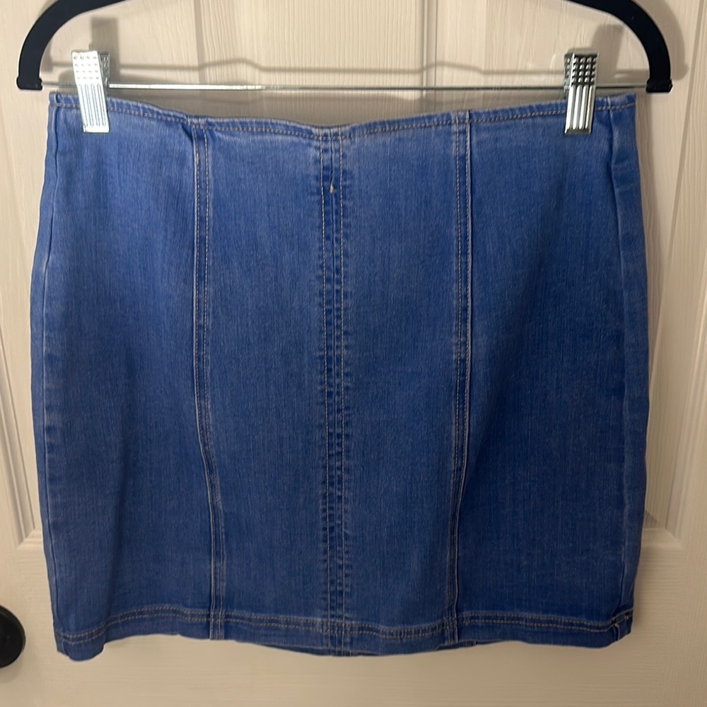 PacSun Blue Mini Pencil Skirt Casual